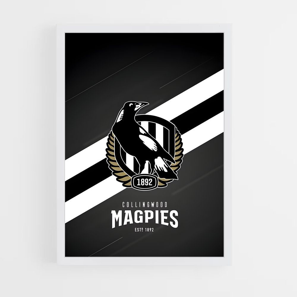 Poster Eagles & Magpies – affiche Football australien (vue 3)